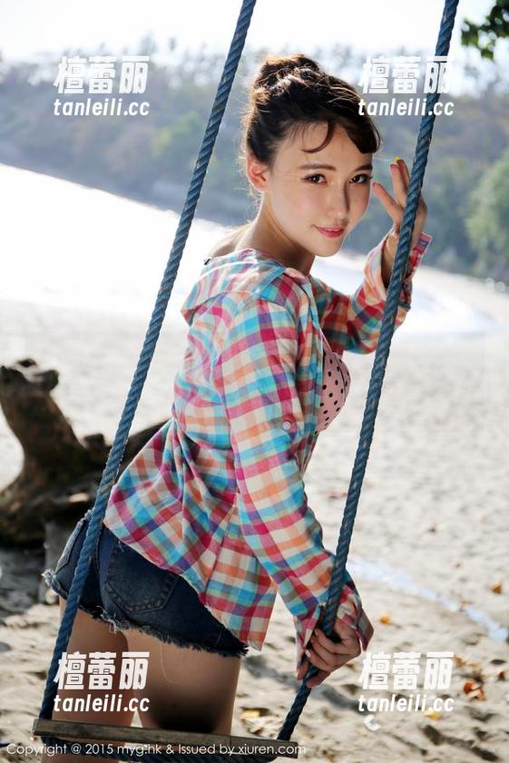 MyGirl美媛馆 - 谁说黑色就低调？luna张静燕给你免费的写真，玩转黑色游戏！