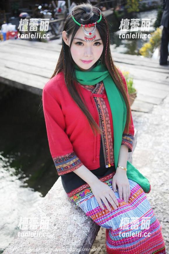 MyGirl美媛馆-黄乐然 MyGirl美媛馆 - 黄乐然的短裤全套,果然是夏日“秀腿”的最佳利器。