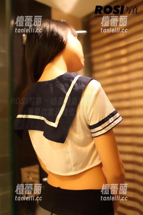 ROSI写真 - 杨晨晨清纯图包：让我决定是要欣赏还是悄悄放在心底。