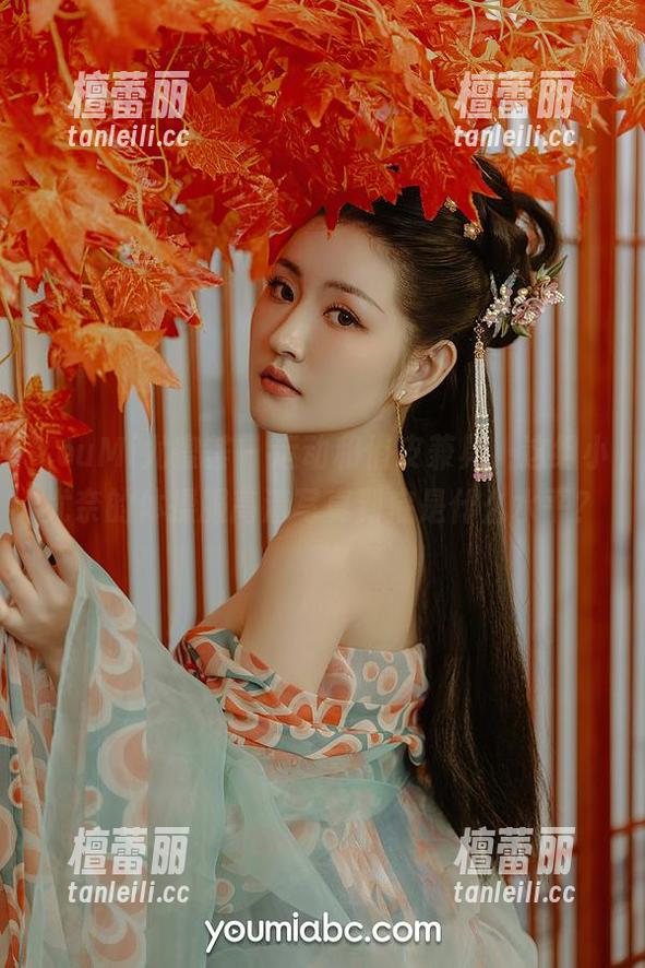 YouMi尤蜜荟 - 运动和俏皮兼具，这组小尤奈的体操服高清写真到底是什么水平？