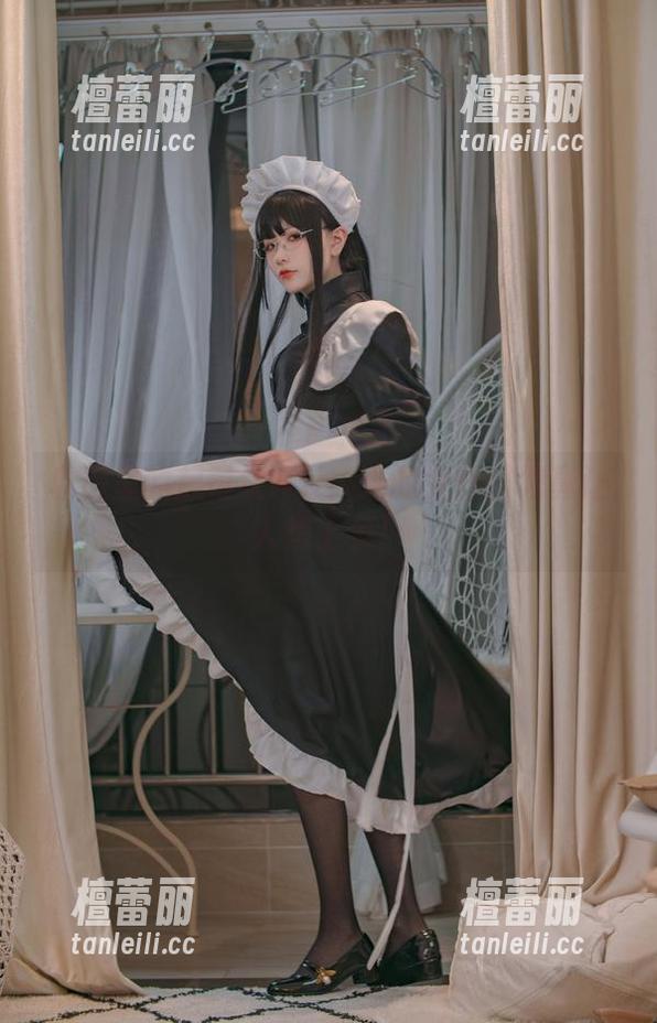 私房里的起司块wii：她的女仆围裙真让人想上菜！